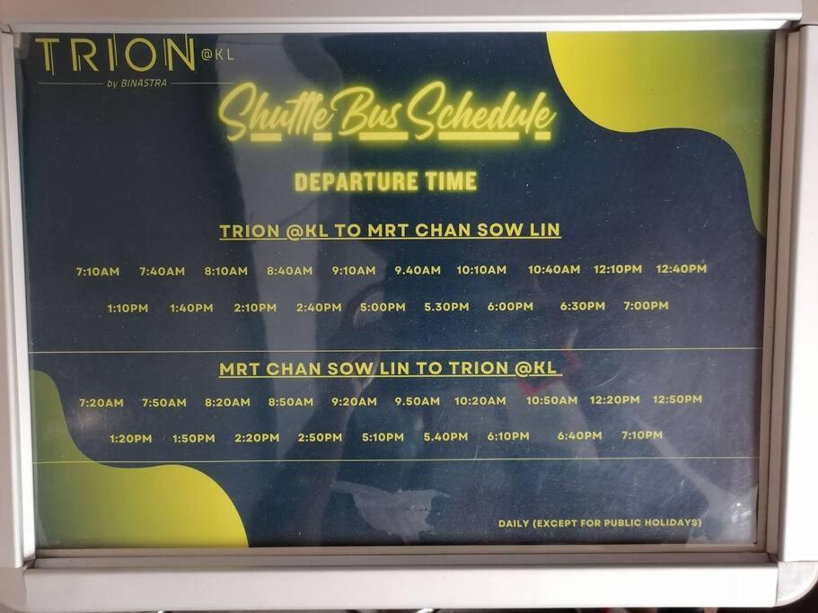 1r3pax Trion@kl Shuttle Mrt Trx Pangsapuri *